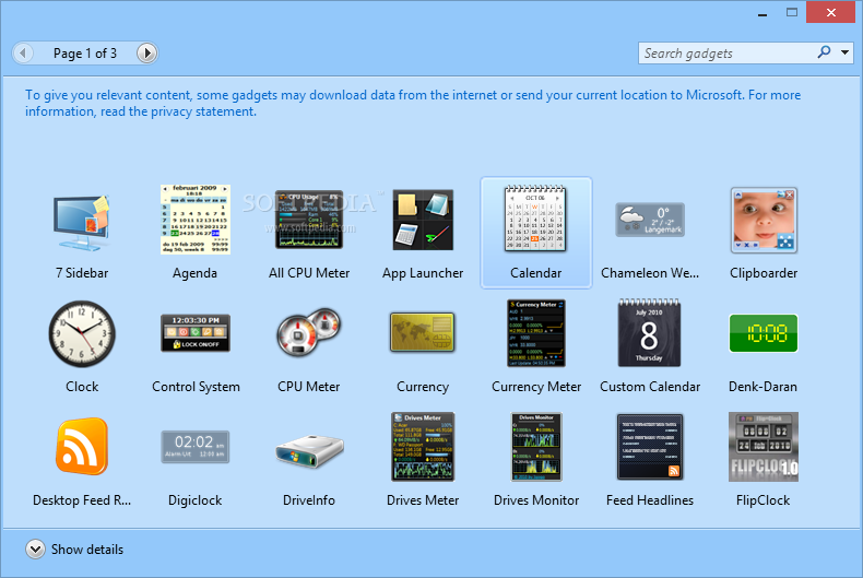 Windows 7 gadgets pack 2013